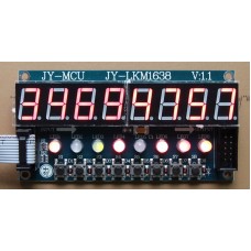8-digit 7 segmenten display TM1638