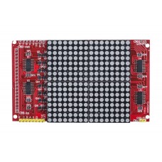 16 x 16 dot matrix led display, rood