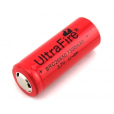 26650 Ultrafire 7200 mAh batterij